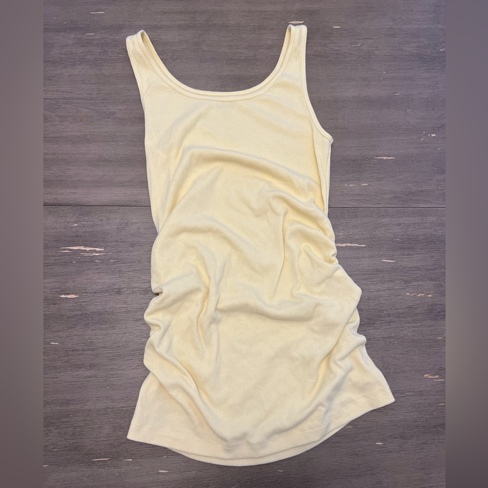 Yellow Tank Dress